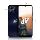 HYLine 6.56" HD, SC9863A1 Octa-Core Processor, Android, 4GB RAM, 64GB Storage, 5MP/13MP, 4000mAh, Includes Clear Case, Screen Protector and Earphones - Black