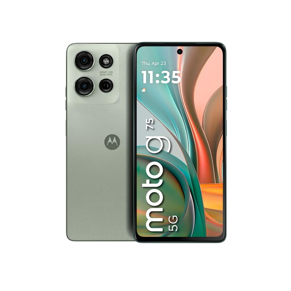 Moto G75 8GB, 256GB - Verde + Servicio Maya Móvil Plus 3GB vigencia 30 días